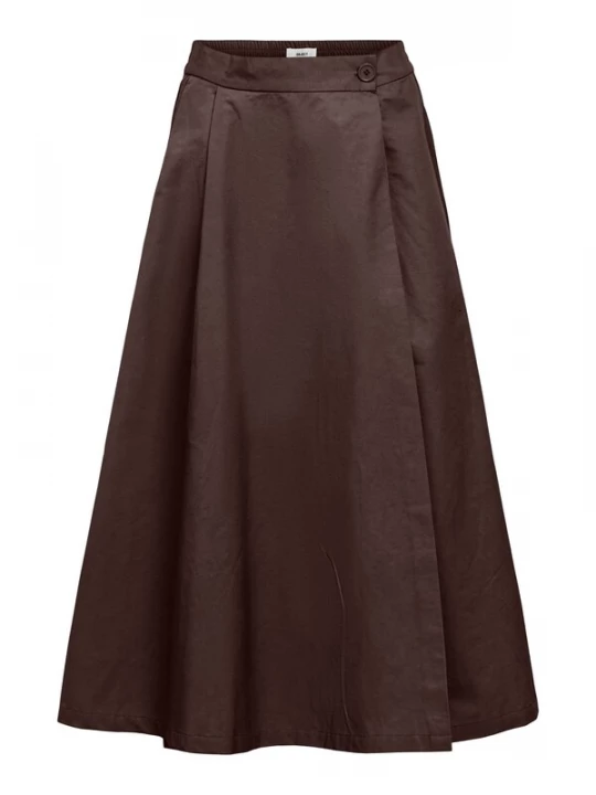Foto van product OBJECT Rok 'OBJDina' donkerbruin