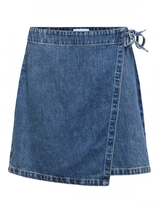 Foto van product OBJECT Rok 'OBJRosie' blauw denim