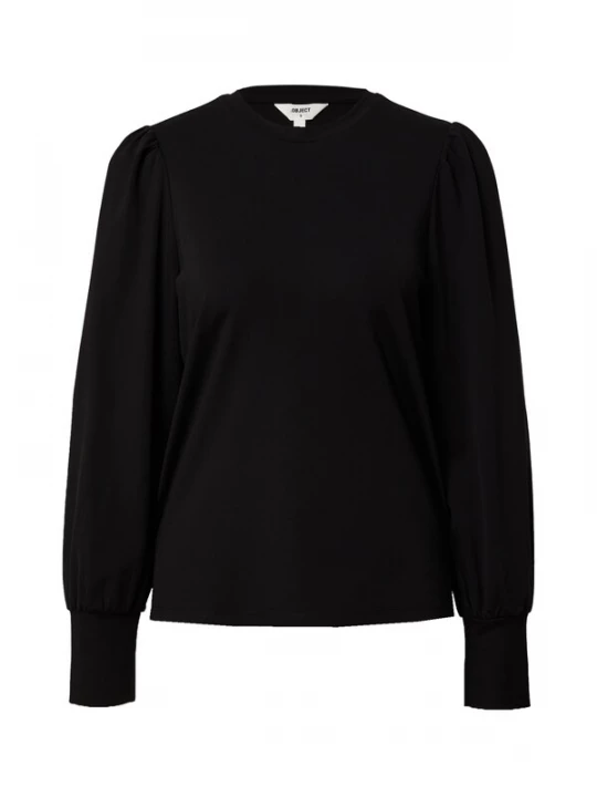Foto van product OBJECT Shirt 'Caroline' zwart