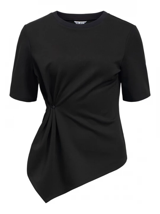 Foto van product OBJECT Shirt 'OBJAbbey' zwart