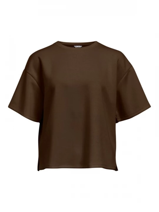 Foto van product OBJECT Shirt 'OBJANDREA' chocoladebruin