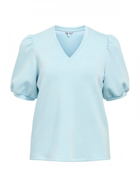 Foto van product OBJECT Shirt 'OBJAndrea' lichtblauw