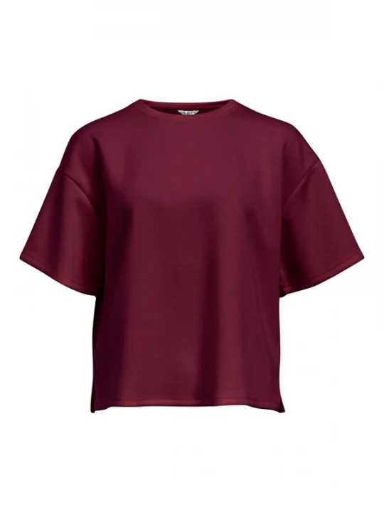 Foto van product OBJECT Shirt 'OBJANDREA' wijnrood