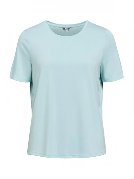 Foto van product OBJECT Shirt 'OBJANNIE' lichtblauw