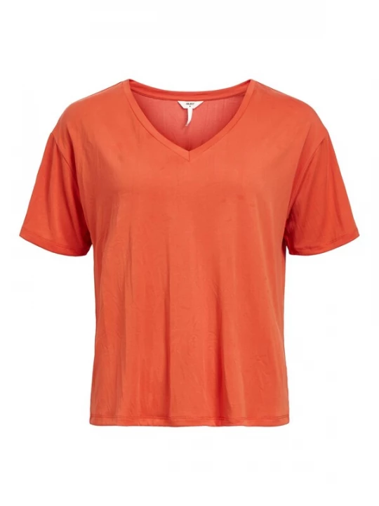 Foto van product OBJECT Shirt 'OBJAnnie' oranje
