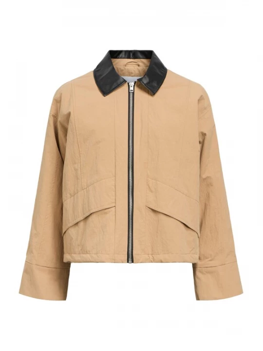 Foto van product OBJECT Tussenjas 'OBJBENEDICT' beige / zwart