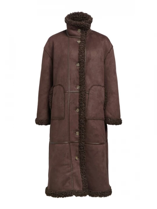 Foto van product OBJECT Wintermantel 'OBJOAKLYN' chocoladebruin