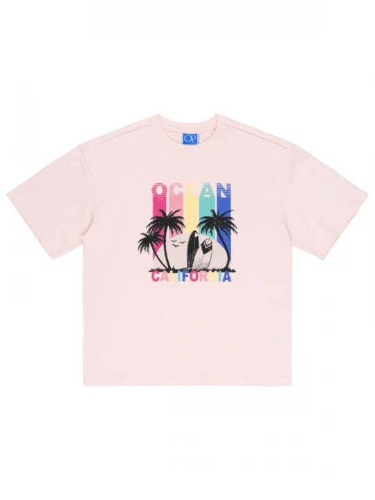 Foto van product Ocean Pacific Shirt 'Gisborne' blauw / pink / rosa / zwart