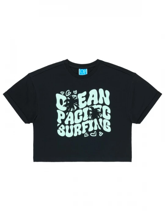 Foto van product Ocean Pacific Shirt 'Punta Mita' zwart / wit