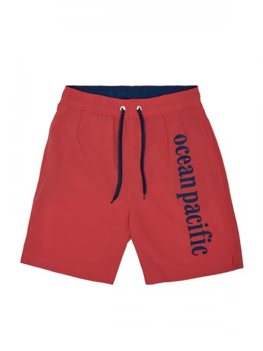 Foto van product Ocean Pacific Zwemshorts 'Buggerru' navy / rood