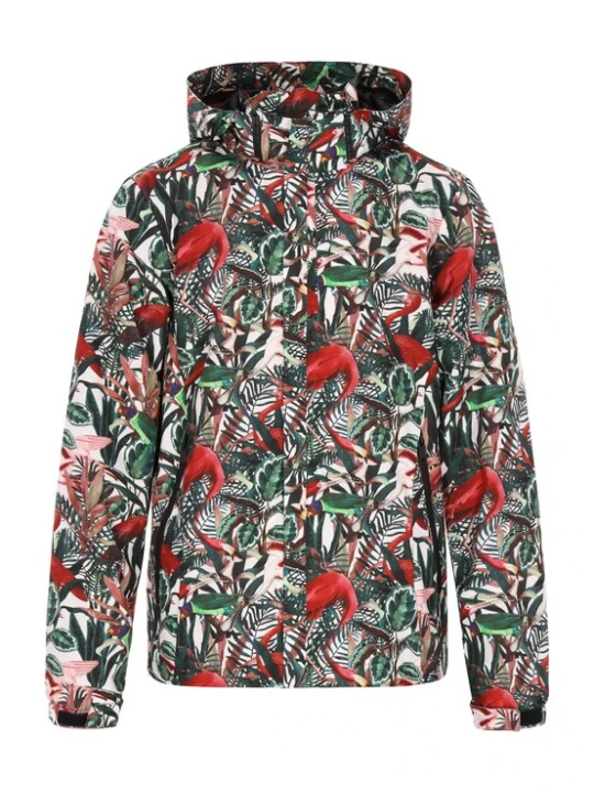 Foto van product OCY Tussenjas groen / rood / wit
