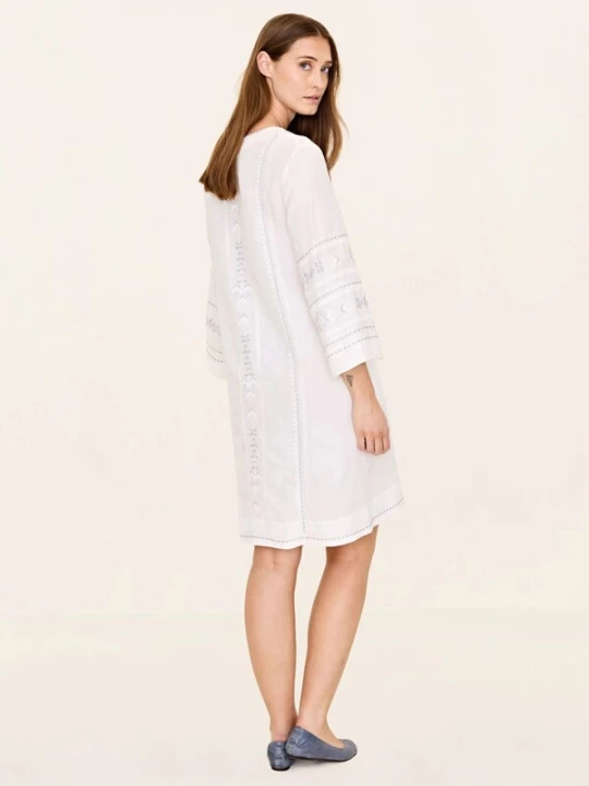 Foto van product Odd Molly Jurk 'Harvest' lichtgrijs / offwhite