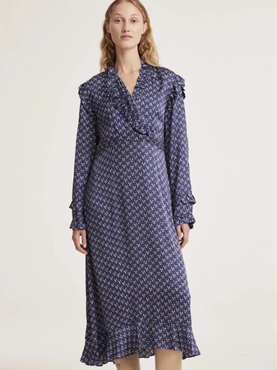 Foto van product Odd Molly Jurk ' Rachael ' blauw