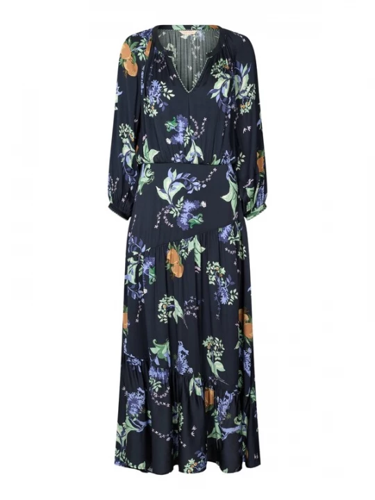 Foto van product Odd Molly Jurk 'The Prom' nachtblauw / gemengde kleuren
