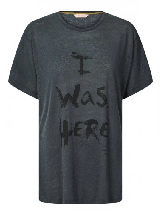 Foto van product Odd Molly Shirt donkergrijs / zwart