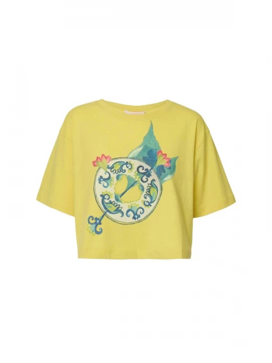 Foto van product Odd Molly Shirt ' Me ' geel