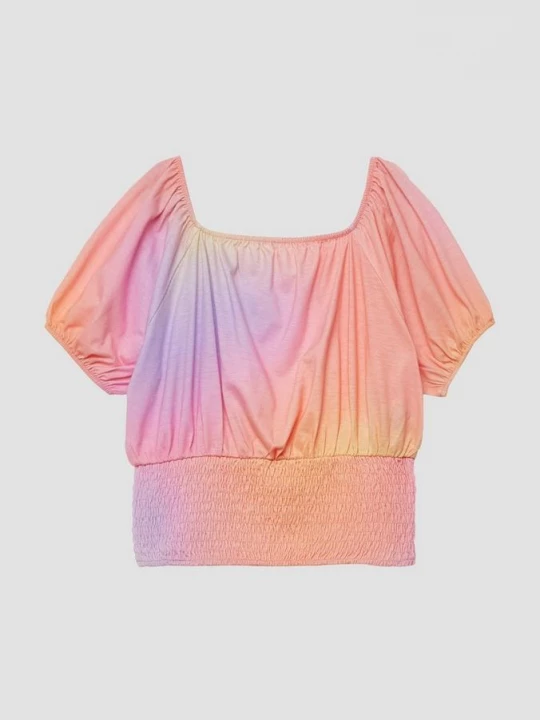 Foto van product Off-shoulder T-shirt met kleurverloop s.Oliver