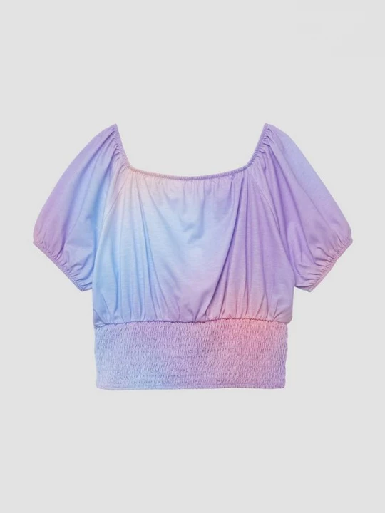 Foto van product Off-shoulder T-shirt met kleurverloop s.Oliver