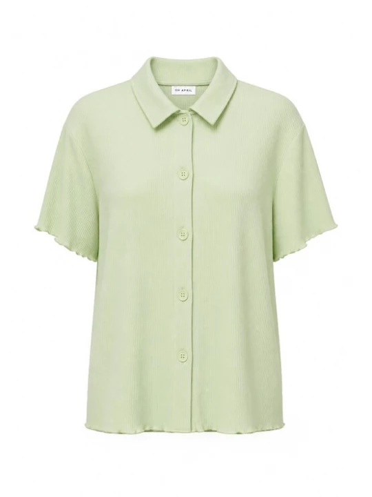 Foto van product OH APRIL Blouse 'Fleur' mintgroen