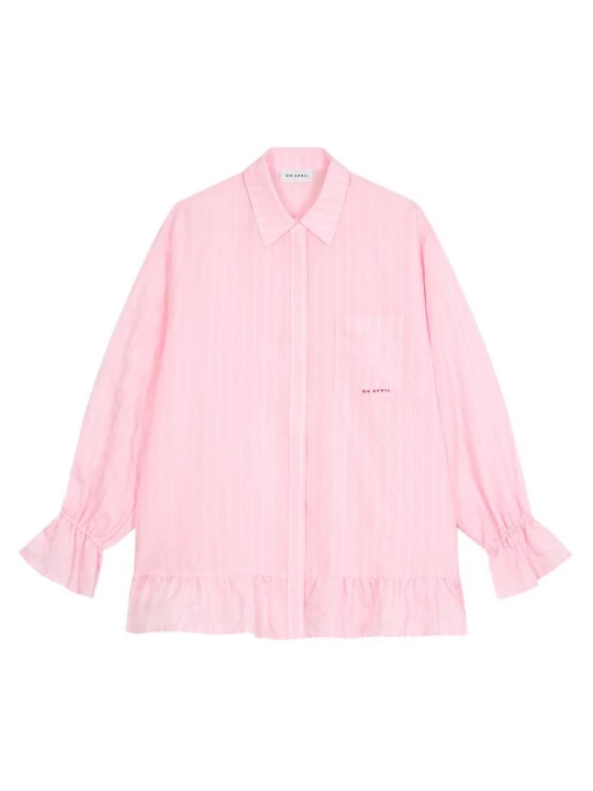 Foto van product OH APRIL Blouse 'Selina' crème / rosa