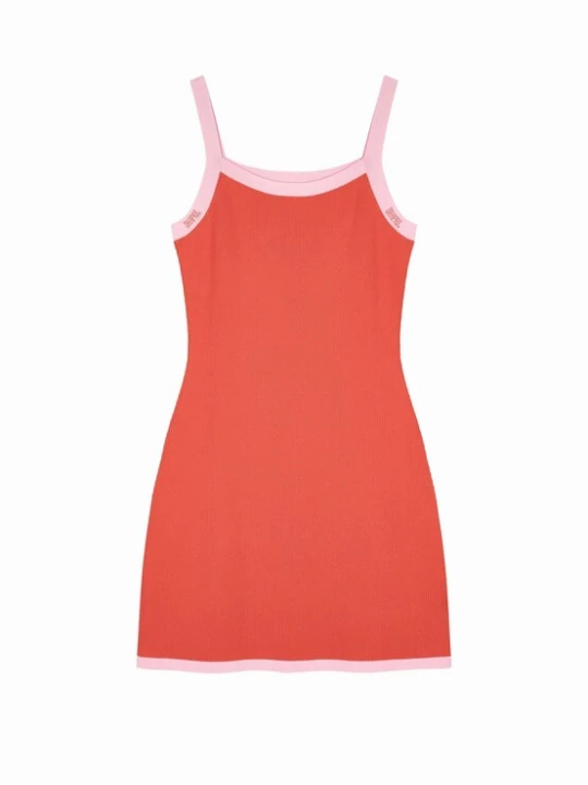 Foto van product OH APRIL Gebreide jurk 'Rimona' zalm roze / rosa
