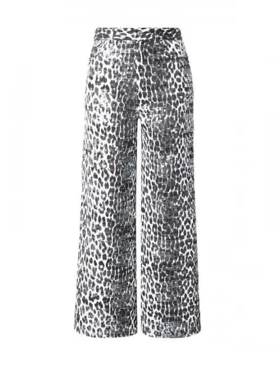 Foto van product OH APRIL Jeans 'Aris' antraciet / wit
