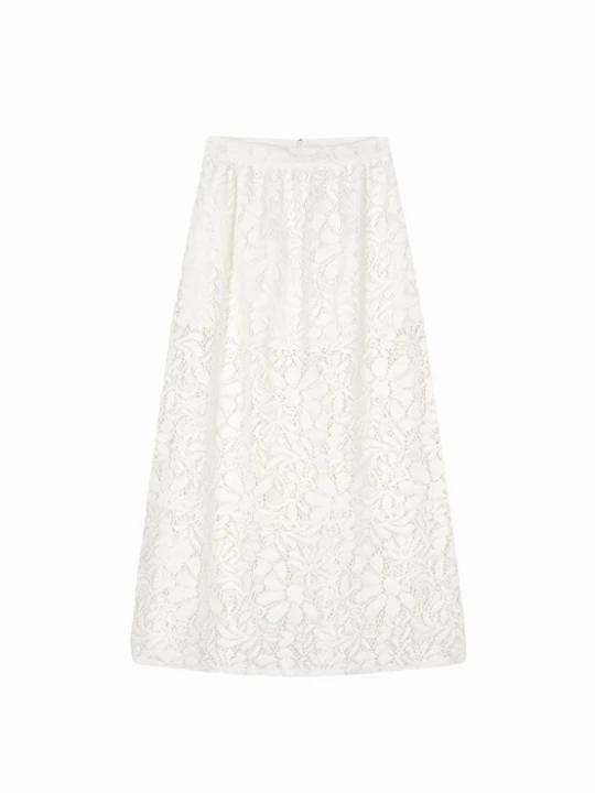Foto van product OH APRIL Rok 'Cherimoya' offwhite