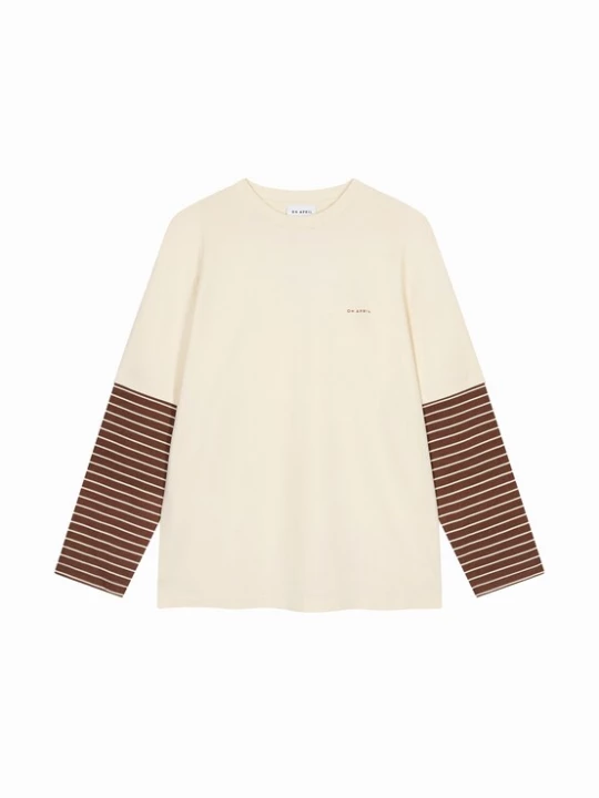 Foto van product OH APRIL Shirt beige / bruin