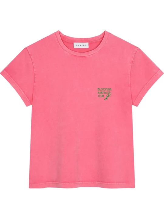Foto van product OH APRIL Shirt 'Bloom' groen / pink