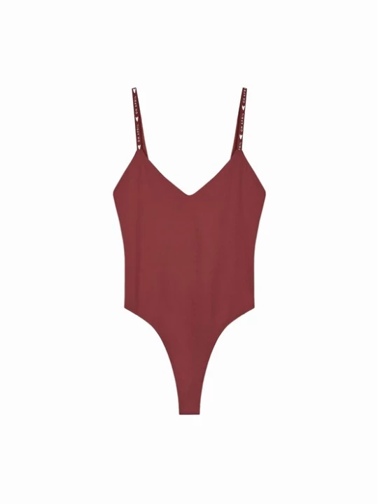 Foto van product OH APRIL Shirt body 'Veda' bordeaux