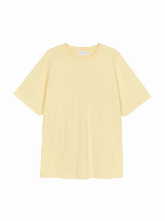 Foto van product OH APRIL Shirt donkerblauw / pasteelgeel / donkeroranje