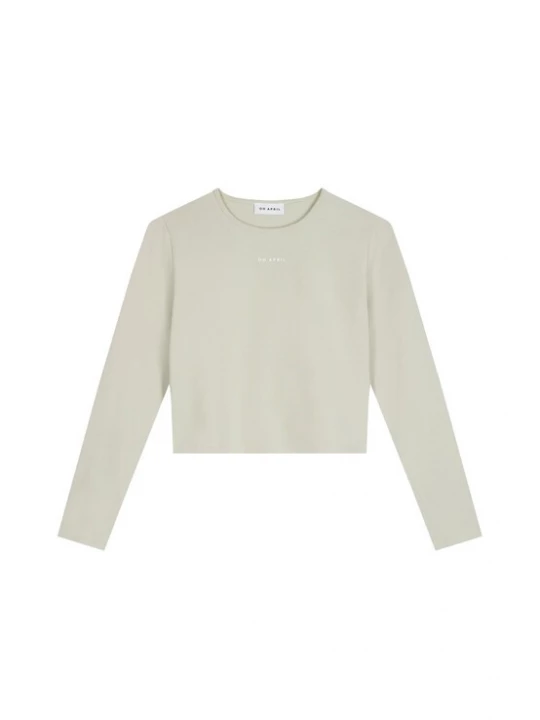 Foto van product OH APRIL Shirt 'Ica' pastelgroen / wit