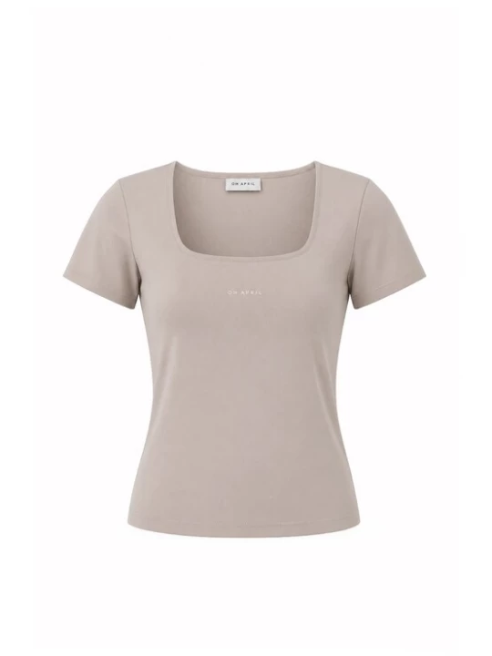 Foto van product OH APRIL Shirt 'Kalina' taupe