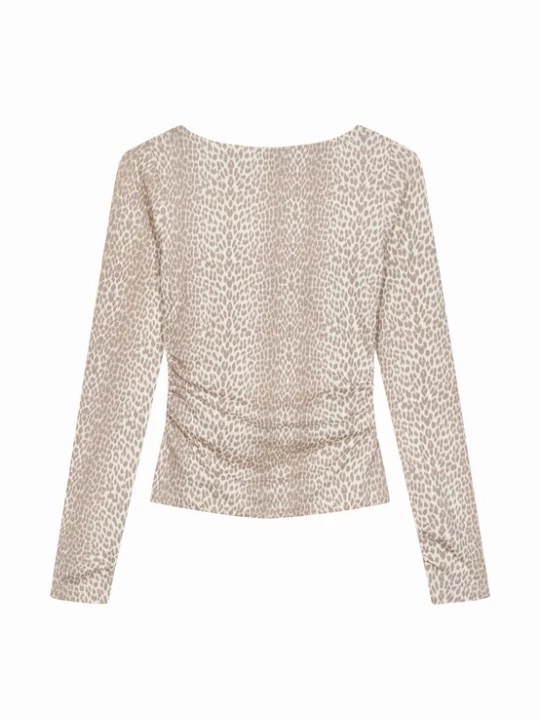 Foto van product OH APRIL Shirt 'Maeve' beige / donkerbeige