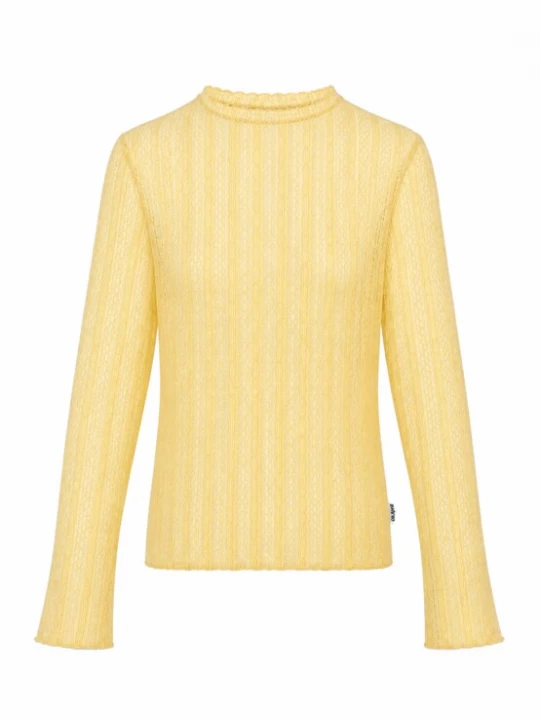 Foto van product OH APRIL Shirt 'Zahara' lichtgeel
