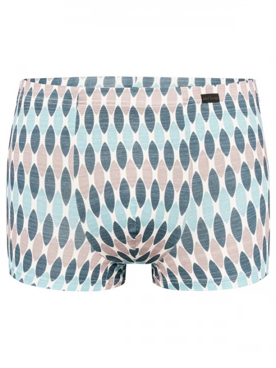 Foto van product Olaf Benz Boxershorts ' RED2566 Minipants ' lichtblauw / grijs / lichtroze
