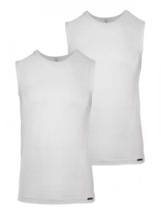 Foto van product Olaf Benz Onderhemd ' Collegeshirt 'RED 1601' 2-Pack ' wit