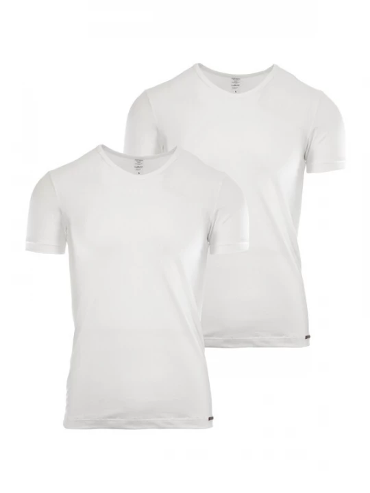 Foto van product Olaf Benz Onderhemd ' V-Neck 'RED 1601' 2-Pack ' wit