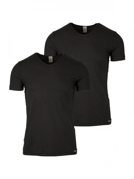 Foto van product Olaf Benz Onderhemd ' V-Neck 'RED 1601' 2-Pack ' zwart