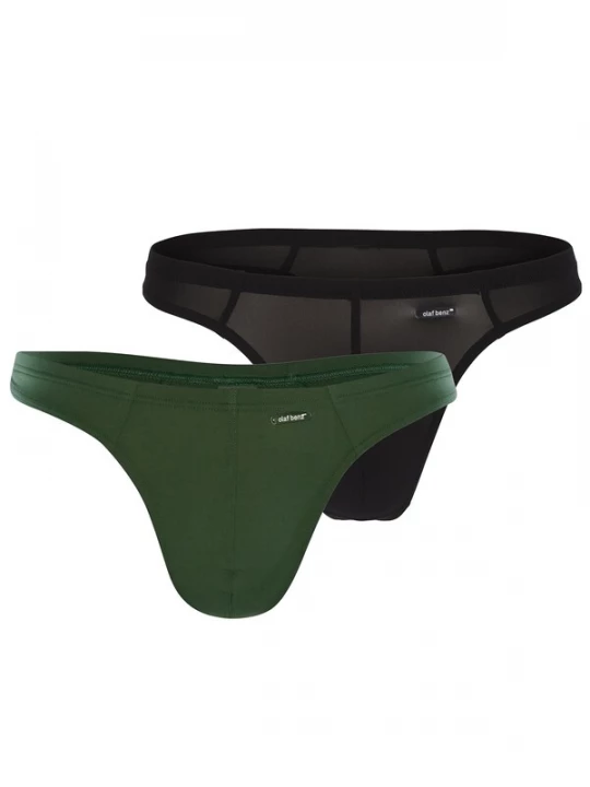 Foto van product Olaf Benz Slip 'RED0965' donkergroen / zwart