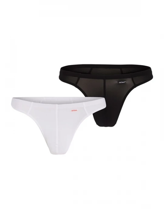 Foto van product Olaf Benz Slip ' RED0965 Ministring ' zwart / wit