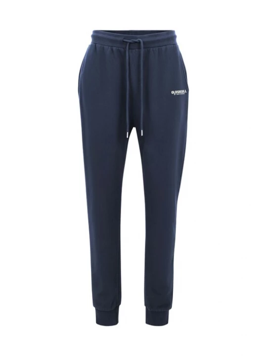 Foto van product Oldskull Broek donkerblauw / wit