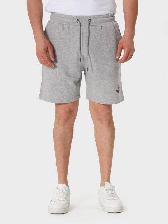 Foto van product Oldskull Broek 'Samurai' grijs gemêleerd / olijfgroen / zwart