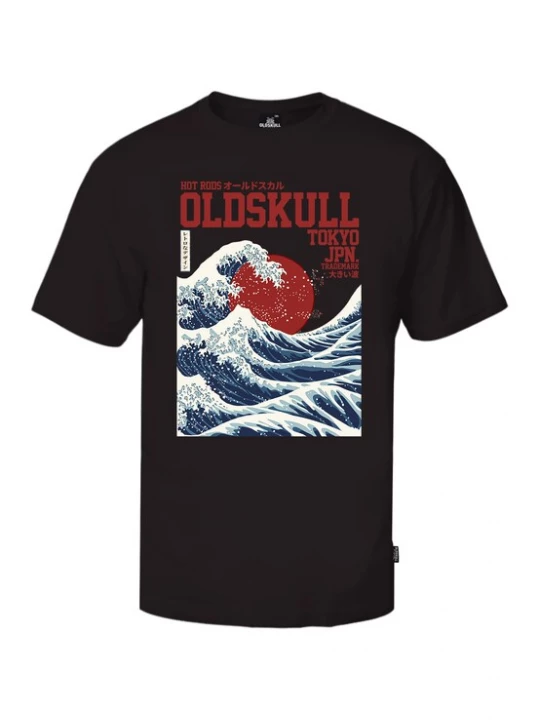 Foto van product Oldskull Shirt 'Asian Big W' zwart