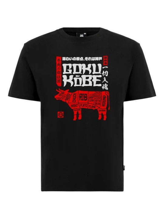 Foto van product Oldskull Shirt 'Asian Kobe Beef' zwart