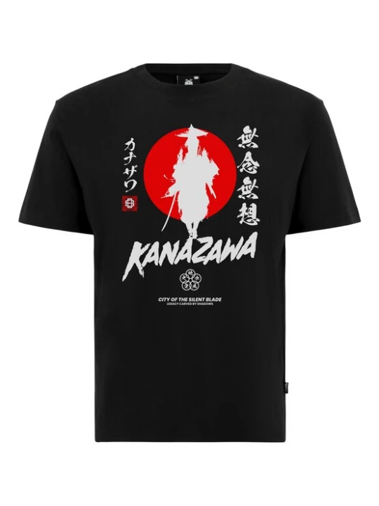 Foto van product Oldskull Shirt 'Asian Silent Blade Kanazawa' zwart