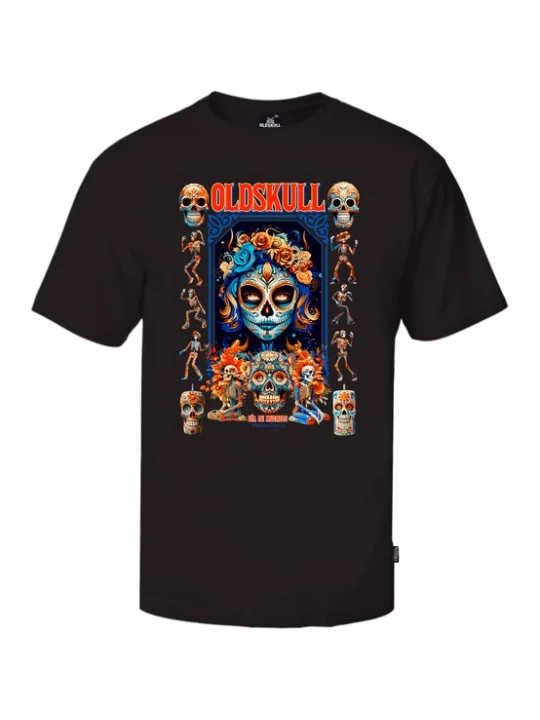 Foto van product Oldskull Shirt 'Xtreme Shugamama' zwart