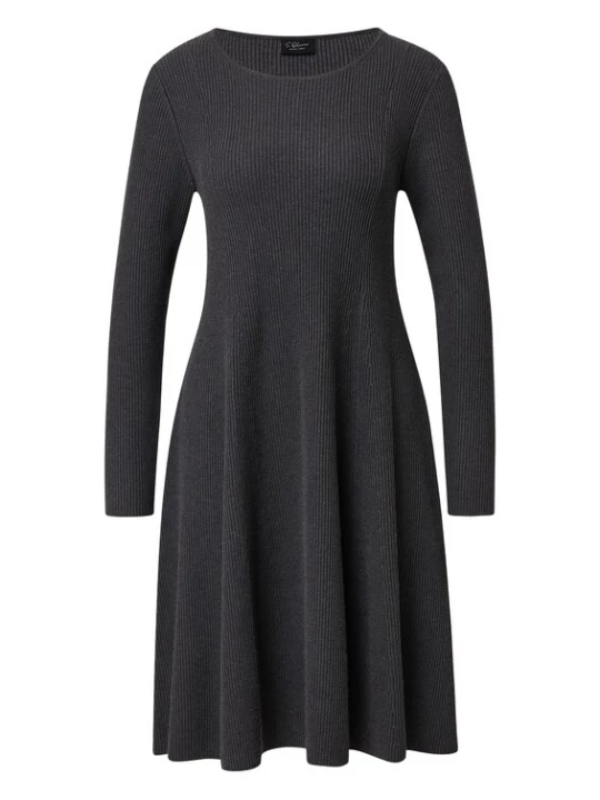 Foto van product .Oliver BLACK LABEL Gebreide jurk grijs s.Oliver