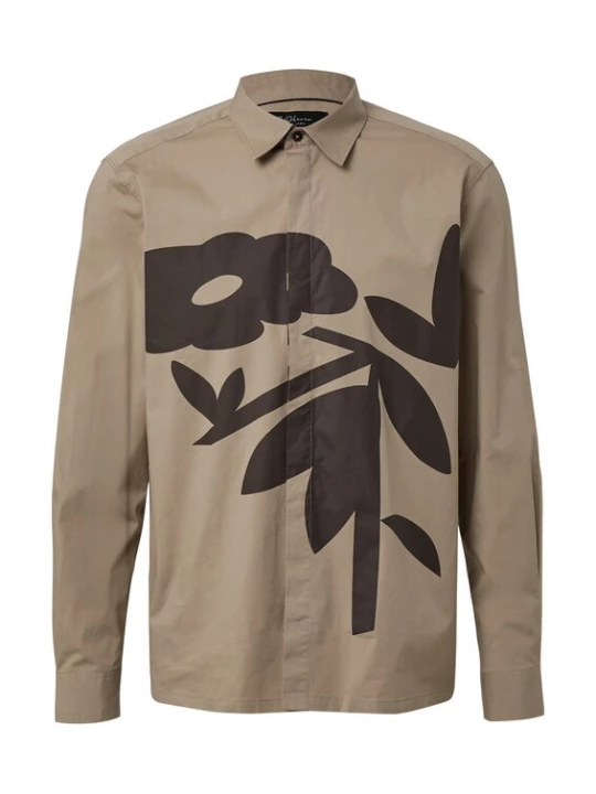 Foto van product .Oliver BLACK LABEL Overhemd bruin / sepia s.Oliver