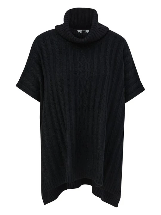 Foto van product .Oliver BLACK LABEL Oversized trui zwart s.Oliver